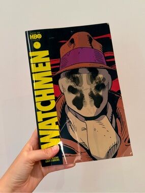 DC HBO series “Watchmen” Graphic Novel book by Alan Moore/Dave Gibbons 3D cover